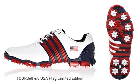 adidas tour 360 4.0 usa flag limited edition golf shoes